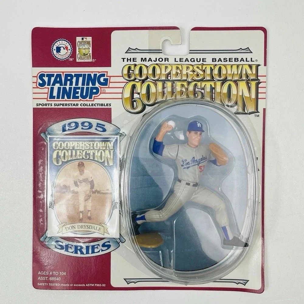 Starting Lineup CoopersTown Collection Don Drysdale LA Dodgers Action Figure